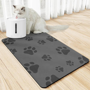 2025 Hot Sales Rubber Waterproof Pet Feeding Mat <span class=keywords><strong>Dog</strong></span> Water Bowl Mat Non-Slip Quick Dry Cat Mat para Alimentos - Product Image 2