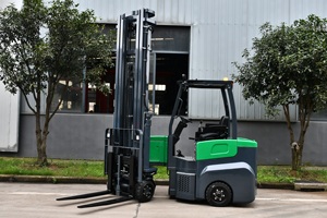 Carretilla elevadora articulada eléctrica HELI de 2 toneladas, 12,5 m de altura, manejo de estante, pasillo estrecho, almacén, carretilla elevadora VNA para almacén - Product Image 2