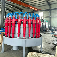 Dédesandreur hydrocyclone en polyuréthane résistant à l'usure, séparateur centrifuge cyclonique pour minerais miniers