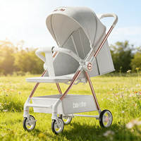 Poussette compacte pliable en alliage d'aluminium, vente en gros d'usine, capacité de charge 20 kg, certifiée 3C, pour bébés de 0 à 3 ans, idéale pour les déplacements