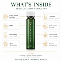 Extrait liquide multi-botanique de qualité alimentaire, mélange de ginseng rouge, maca, huître et concombre de mer, ingrédient pour boisson