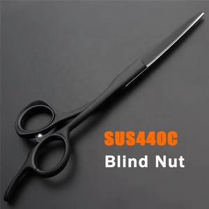 Tijeras profesionales de corte de pelo de acero inoxidable, hoja afilada, peluquería recta, tijeras de peluquero, herramientas de extensión de cabello - Product Image 5