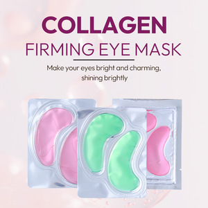 Patchs Masques Contour des Yeux au Collagène Raffermissants, Rafraîchissants et Hydratants Anti-Rides pour l'Hydratation du Contour des Yeux - Product Image 3