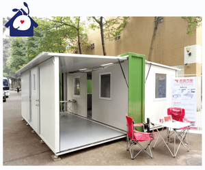 Maison conteneur préfabriquée, pliable et extensible, de luxe, de 40 pieds, 2 chambres à coucher à vendre - Product Image 6