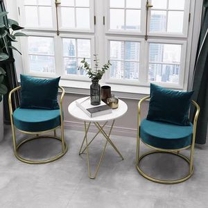 Internet Celebrity Beauty Salon Tables and Chairs Casual <b>Cream</b> Style Light Luxury Chairs <b>Sofas</b> Negotiation for Simplicity - Product Image 5