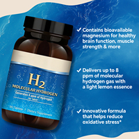 Comprimés d'eau hydrogénée moléculaire H2 VitaHall OEM, dissolution rapide, haute concentration, soutien à la vitalité et à l'amélioration des fonctions cérébrales