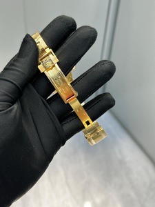 Đồng hồ nam màu vàng sang trọng Chronograph Superclone Mặt số màu xanh lá cây với viền tachymeter Vỏ và vòng đeo tay bằng thép không gỉ - Product Image 6