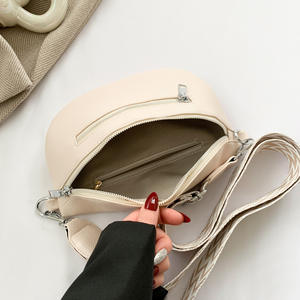 Marsupio da donna marsupio da strada marsupio da donna borsa a tracolla a tracolla a tracolla tinta unita retrò - Product Image 5