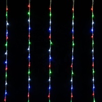 Guirlandes lumineuses LED 150/240/300, rideau lumineux, décorations de Noël intérieures/extérieures, fête de jardin, mariage, 220V