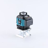 Niveau laser vert 4D 16 lignes 360 Instrument rotatif de précision à nivellement automatique Outils professionnels en aluminium pour le bricolage