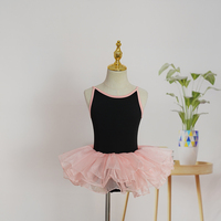 2025 nouveau Design sans manches dos ouvert filles danse vêtements d'entraînement Ballet justaucorps