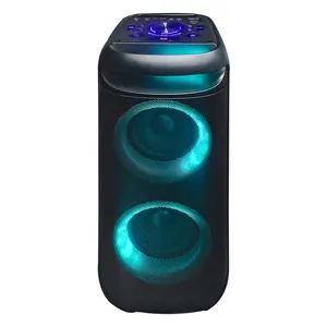 Di động không dây lớn LED ánh sáng âm thanh Bass Bluetooth Loa với âm thanh tốt cho Đảng Loa