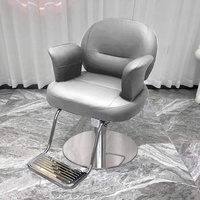 Chaise de salon de coiffure, chaise de salon de coiffure professionnelle avec design réglable, adaptée aux salons de coiffure