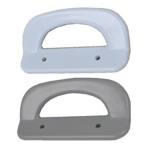 SMERALDA Polished <b>Silver</b> Folding Shower <b>Door</b> <b>Handle</b> Elegant Accessory for Your Shower Room - Product Image 1