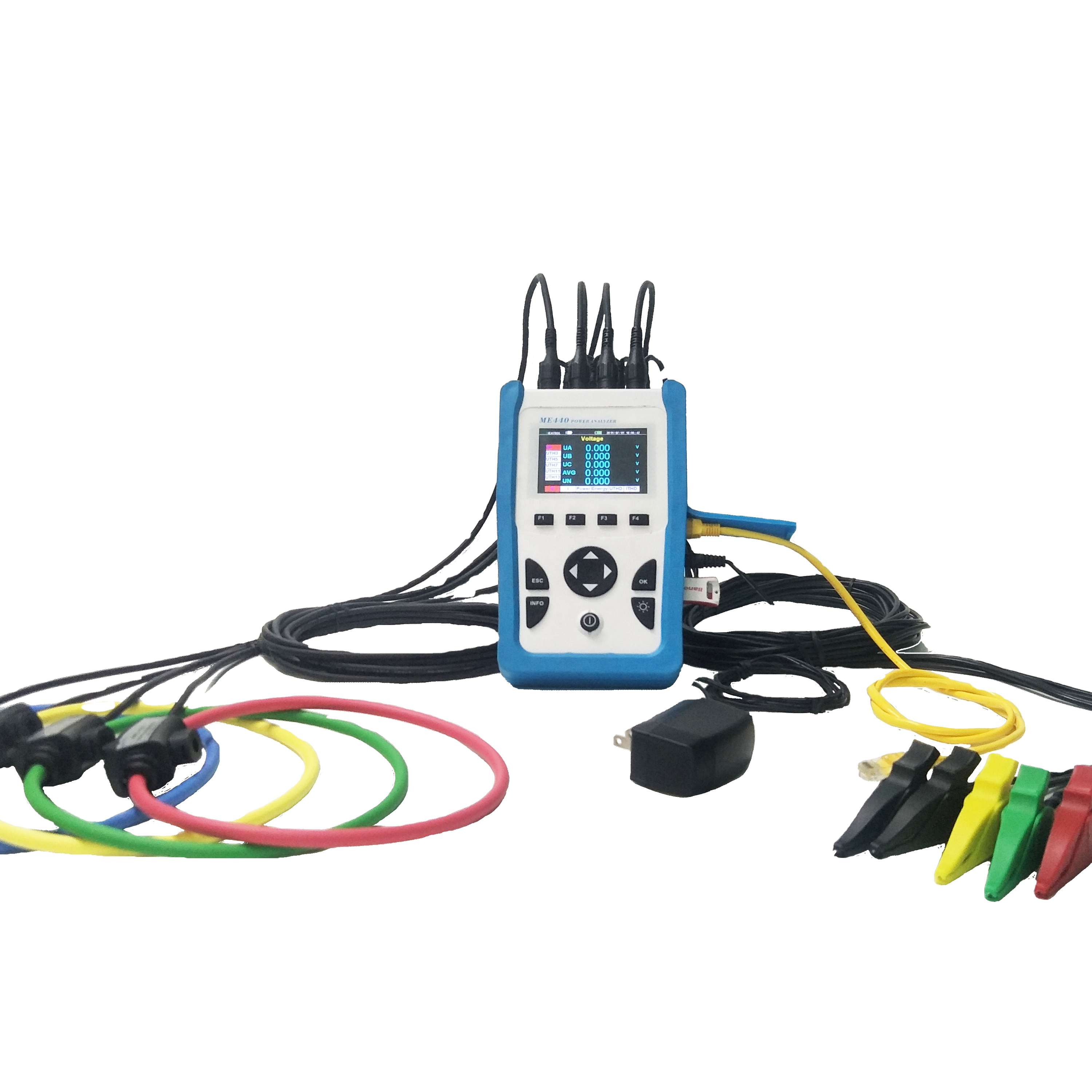 High quality 3 phase digital power meter electrical power quality analyzer WIFI