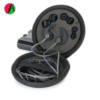 Dernière conception unique de sport 3.5mm écouteurs portables intra-auriculaires filaires écouteurs antibruit micro téléphone pilote DJ jeu utiliser du silicium