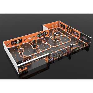 Pista de Carreras de Plástico y Madera para Niños, de Uso Comercial y Doméstico, para Interiores - Product Image 2