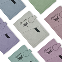 Vente en gros couverture rigide Organisateur de registre de commerce et de budget pour le fitness Agenda quotidien en cuir Agenda Journal Notebook