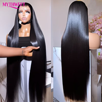 Wig Tanpa Lem Siap Pakai 100% Rambut Asli India Wig Lace Frontal untuk Wanita Kulit Hitam Tipis Hd Lace Frontal Wig Tanpa Lem Full Hd Lace Wig