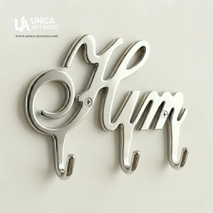 Wholesale Supply Minimalist Him <b>Wall</b> Hook <b>Rack</b> Decorative Metal Hook <b>Rack</b> <b>for</b> Modern Masculine Home Interior Decoration <b>For</b> Sale - Product Image 4