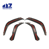Accessoires tout-terrain pour voiture 4x4, 4 pièces, extensions de garde-boue en ABS, protection contre les éclaboussures, pour Suzuki Jimny JB74 2019 + 3/5 portes