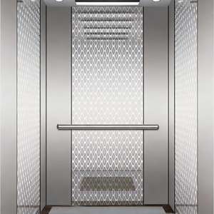 <span class=keywords><strong>Ascensor</strong></span> de Pasajeros Elegante con Paredes de Acero Inoxidable 304 con Grabado de Rejilla <span class=keywords><strong>para</strong></span> Hoteles Boutique, Aspecto Refinado, <span class=keywords><strong>para</strong></span> Torres de Oficinas - Product Image 2