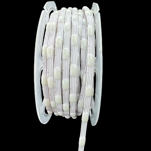 E-top Luci a Stringa LED Pixel RGBIC Bianche DC12V con Doppio Segnale 4PIN per Decorazioni Natalizie e Festive - Product Image 1