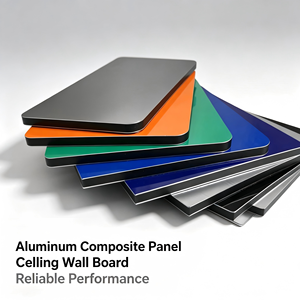 Vente d'usine - Échantillon de panneau composite en aluminium Alucobond ACM ACP moderne, antistatique, double face, 8 mm - Product Image 6