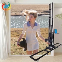 Impresora de Pared Vertical Hanjie de Inyección de Tinta, Máquina de Impresión de Pared Inteligente 3D para Uso en Interiores y Exteriores para Negocios Comerciales