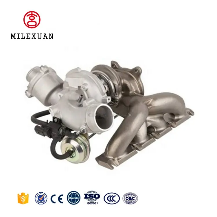 MILEXUAN Turbo parçaları JH5 Turbo 06H145702S 06H145702R Audi A4 A5 A6 Q5 VW Passat dizel 2.0L TSFI