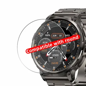 Tất cả các kích thước bảo vệ màn hình Tempered Glass đối với smartwatch phim đường kính 23 25 36 38 39 40 41 42 43 44 45 46 Mét bảo vệ màn hình