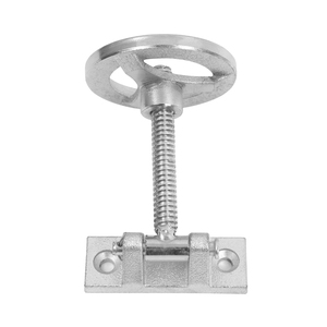 Poignée de verrouillage de porte de four vapeur en fonte chromée avec charnière et support - Product Image 5
