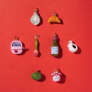 Encantos de Acero Inoxidable Impermeables con Diseño de Frutas y Comida para Personalizar tu Propia Joyería - Product Image 2