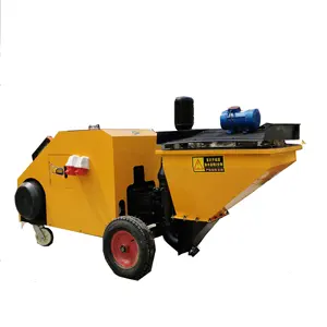 New rapid mortar spraying machine construction site putty real stone paint spraying machine interior exterior wall cement spray