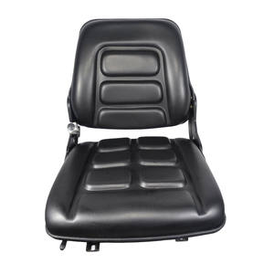 KL ที่นั่งคนขับกันน้ำสำหรับรถแทรกเตอร์และเครื่องตัดหญ้า PVC/วัสดุผ้าสีดำ/ สีเทาสีของผู้ผลิตจีนขายส่ง - Product Image 1