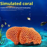 Petite taille écologique Aquarium décor résine simulé corail aquarium accessoires verre matière plastique 220v pour l'utilisation de l'eau
