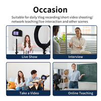 Enregistrement sans fil Microphone Lavalier Plug Play Clip Microphone sans fil adapté aux appareils photo iphone Dslr Rode Wireless Go
