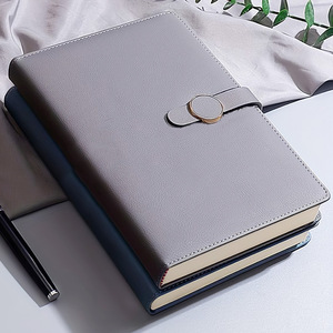 Impression de journal <span class=keywords><strong>personnalisé</strong></span> avec pages intérieures en couleur pleine page, <span class=keywords><strong>carnet</strong></span> en cuir A5 pour coffret cadeau d'entreprise, cadeau d'affaires, exécutif 2026 - Product Image 1