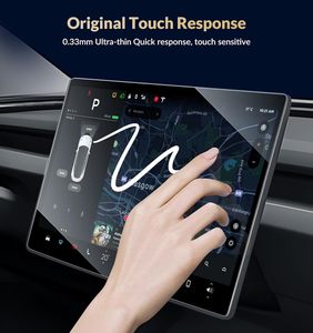 Pellicola Protettiva in Vetro Premium per Display Touch da 8 Pollici dell'Infotainment <span class=keywords><strong>Auto</strong></span> <span class=keywords><strong>Volkswagen</strong></span> <span class=keywords><strong>Taigo</strong></span> 2022-2025 - Product Image 4