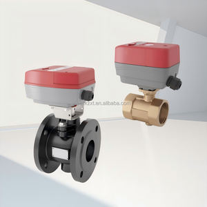 Proportionele Regelklep 2-weg Elektrische Kogelklep 4-20ma Signaal 24V Ac/Dc Actuator Messing Industriële Waterstroom Regeling Oem - Product Image 3