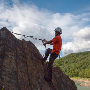 Escalera de cuerda plana Xinda de 17.21 mm de grosor, equipo de seguridad para escalada, montañismo y uso en exteriores. - Product Image 2