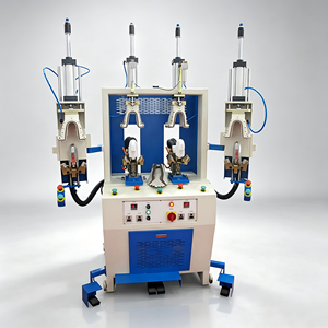 Machine de moulage de talons de chaussures KZ 561, vente en gros d'usine, avec deux sacs à air froids et deux sacs à air chauds, moteur 220V, pour la fabrication de chaussures - Product Image 2
