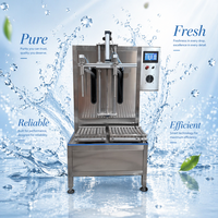 Machine de remplissage automatique à moteur en acier inoxydable pour huile comestible et détergent, emballage en fûts de grande capacité, contrôle de haute précision