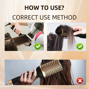 <span class=keywords><strong>Brosse</strong></span> sèche-cheveux et volumateur <span class=keywords><strong>Revlon</strong></span> Original One Step, <span class=keywords><strong>brosse</strong></span> à air chaud 1300W, styler pour le séchage - Product Image 5