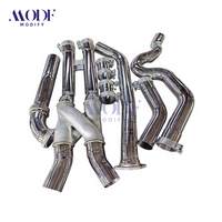 Système d'échappement Catback Performance avec Z-Pipe pour BMW M3 M4 G80 G82 G8X S58 3.0T, amélioration du tube intermédiaire en acier inoxydable