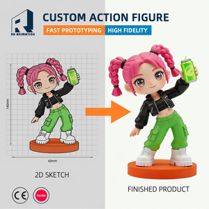 Figurine personnalisée à partir de photo, figurine humaine réaliste imprimée en 3D pour les cadeaux <span class=keywords><strong>d</strong></span>'<span class=keywords><strong>anniversaire</strong></span> et de célébration - Product Image 1