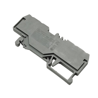 280-833 en stock, bloc de jonction traversant à 4 conducteurs, neuf, original, allemand, 2,5 mm², marquage central gris, 280 833