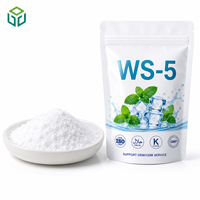 Agent réfrigérant en poudre WS-5 de qualité alimentaire, prix de gros usine, CAS 68489-14-5, certifié ISO, 25 kg/fût, vente chaude