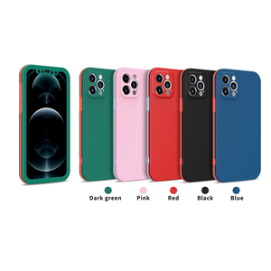 Uslion — <span class=keywords><strong>coque</strong></span> de téléphone portable, couverture complète <span class=keywords><strong>avant</strong></span> et arrière, en plastique, pour <span class=keywords><strong>iPhone</strong></span> 12 <span class=keywords><strong>11</strong></span> <span class=keywords><strong>Pro</strong></span> <span class=keywords><strong>Max</strong></span>, 360 - Product Image 6