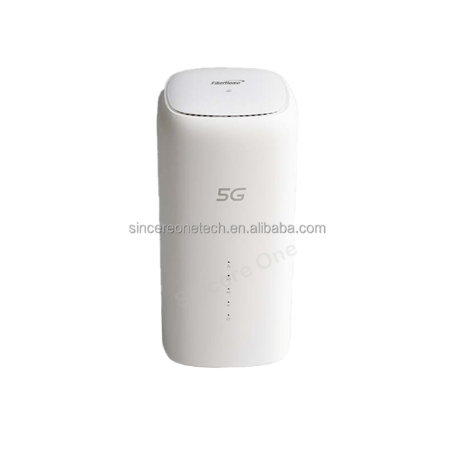 New Fiberhome LG6851F 5G WiFi 7 CPE Pro Router with Firewall VPN QoS NFC Touch